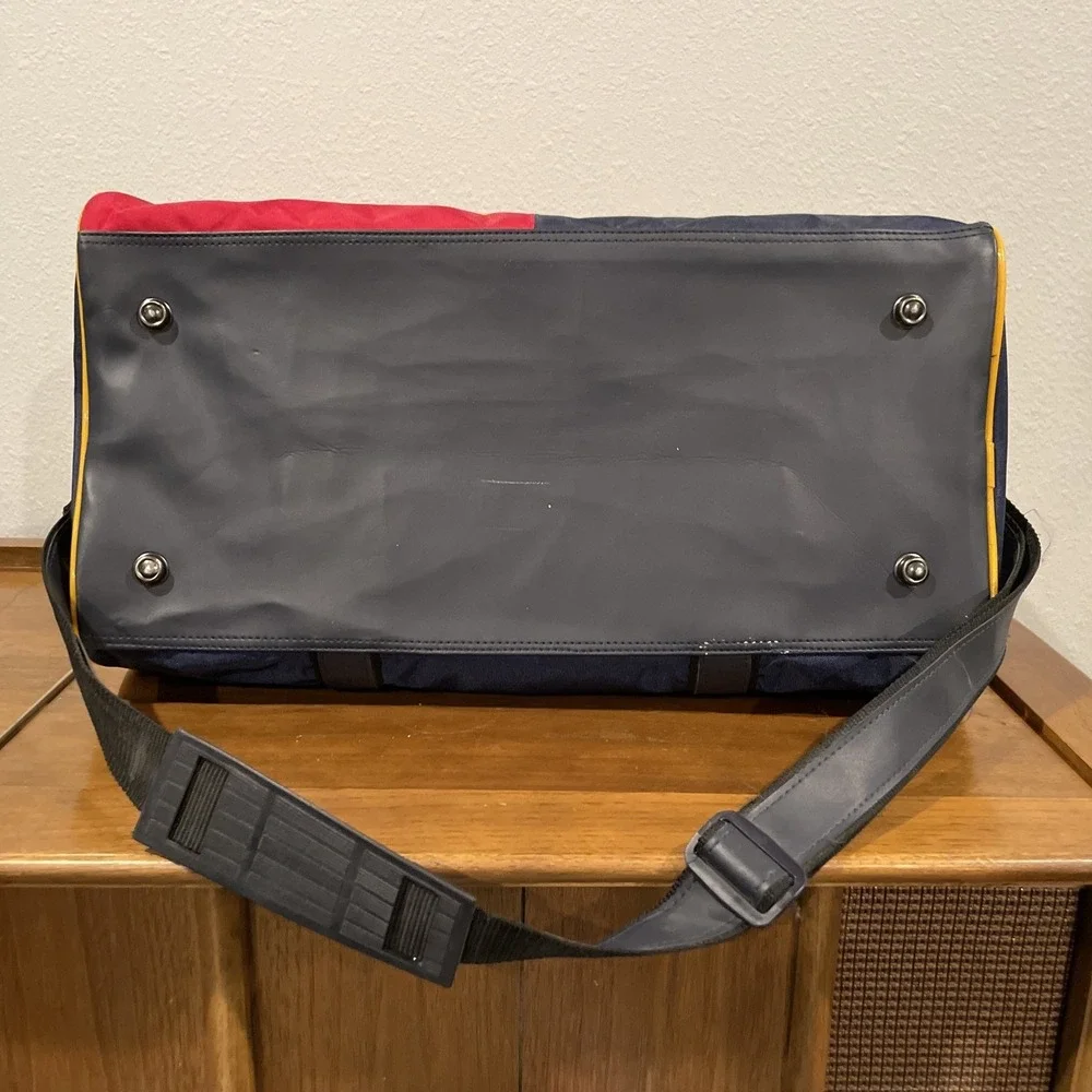 RARE! Vintage Speedo Duffle Bag, 1990s,‎ Metal Feet, Colorful, Bold
